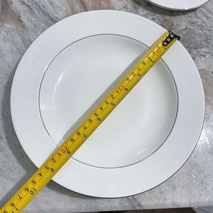 Wedgwood collection Vera wang. Blanc sur blanc. Bowls